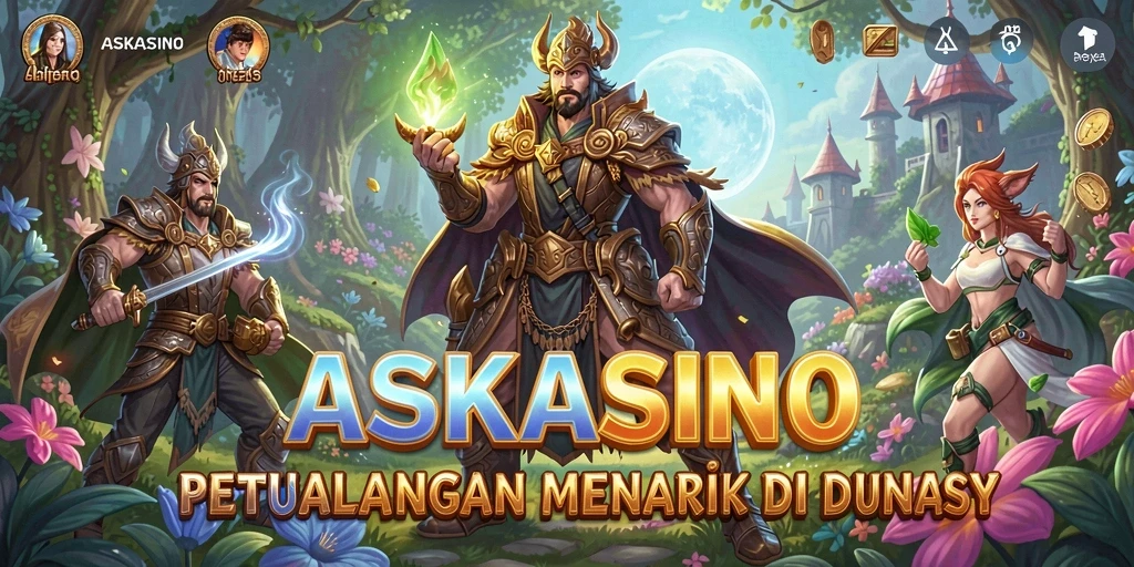 Tampilan gameplay seru di dunia petualangan ASKASINO.