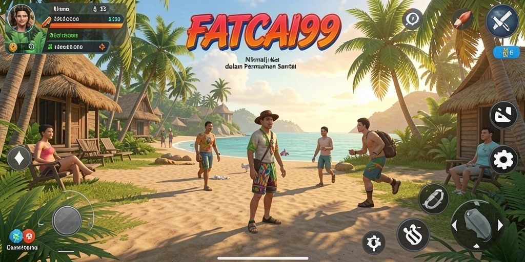 Screenshot utama FATCAI99 menunjukkan gameplay yang mengasyikkan dan interaktif.
