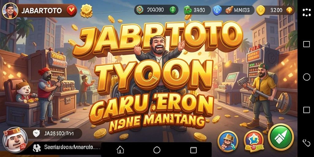 Tampilan gameplay JABARTOTO yang menarik dengan interaksi bisnis.