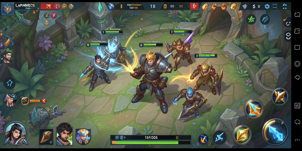 Tampilan gameplay <strong>LAPARBOS</strong> yang seru dan mendebarkan.