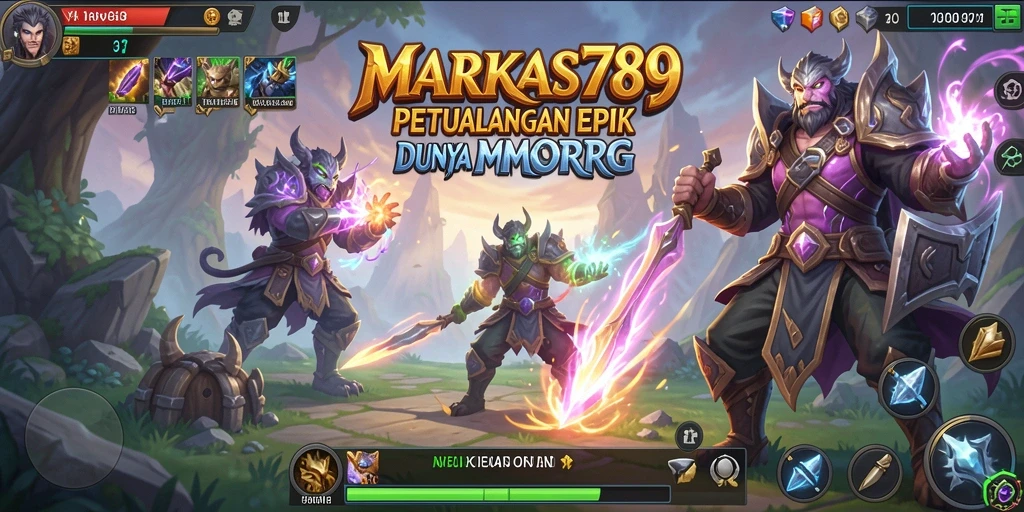 Gameplay seru dari MARKAS789 dengan aksi penuh petualangan.