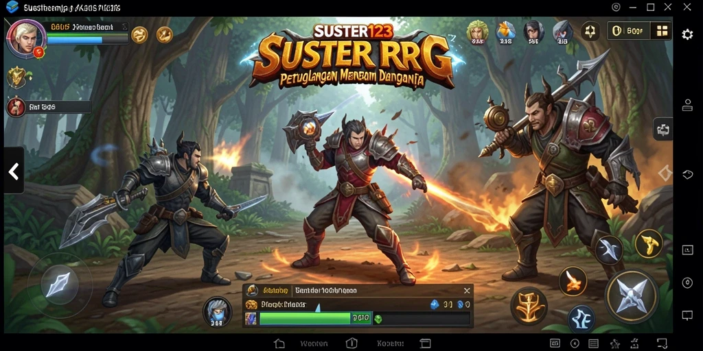 Tampilan gameplay menarik dari SUSTER123 yang penuh aksi RPG.