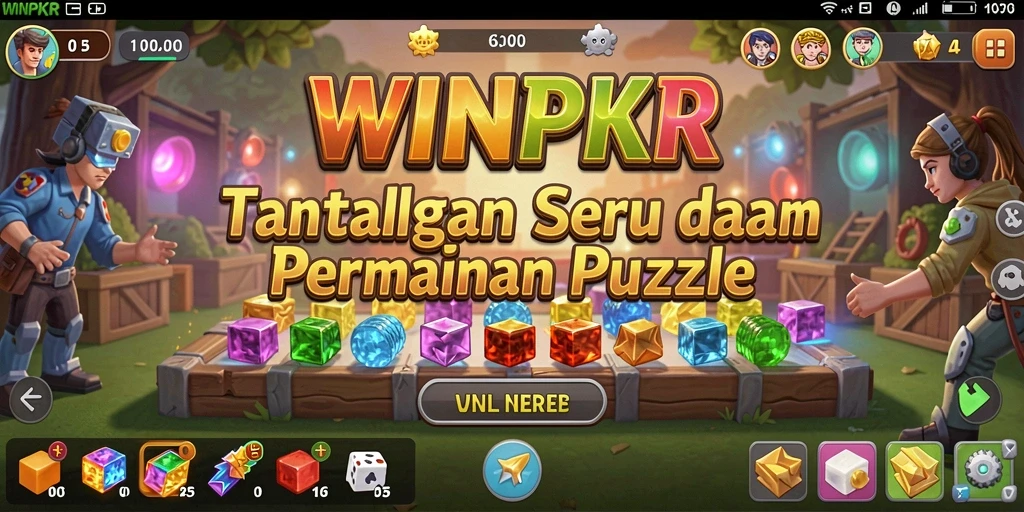 Gameplay menarik dari WINPKR yang menampilkan berbagai teka-teki menantang.
